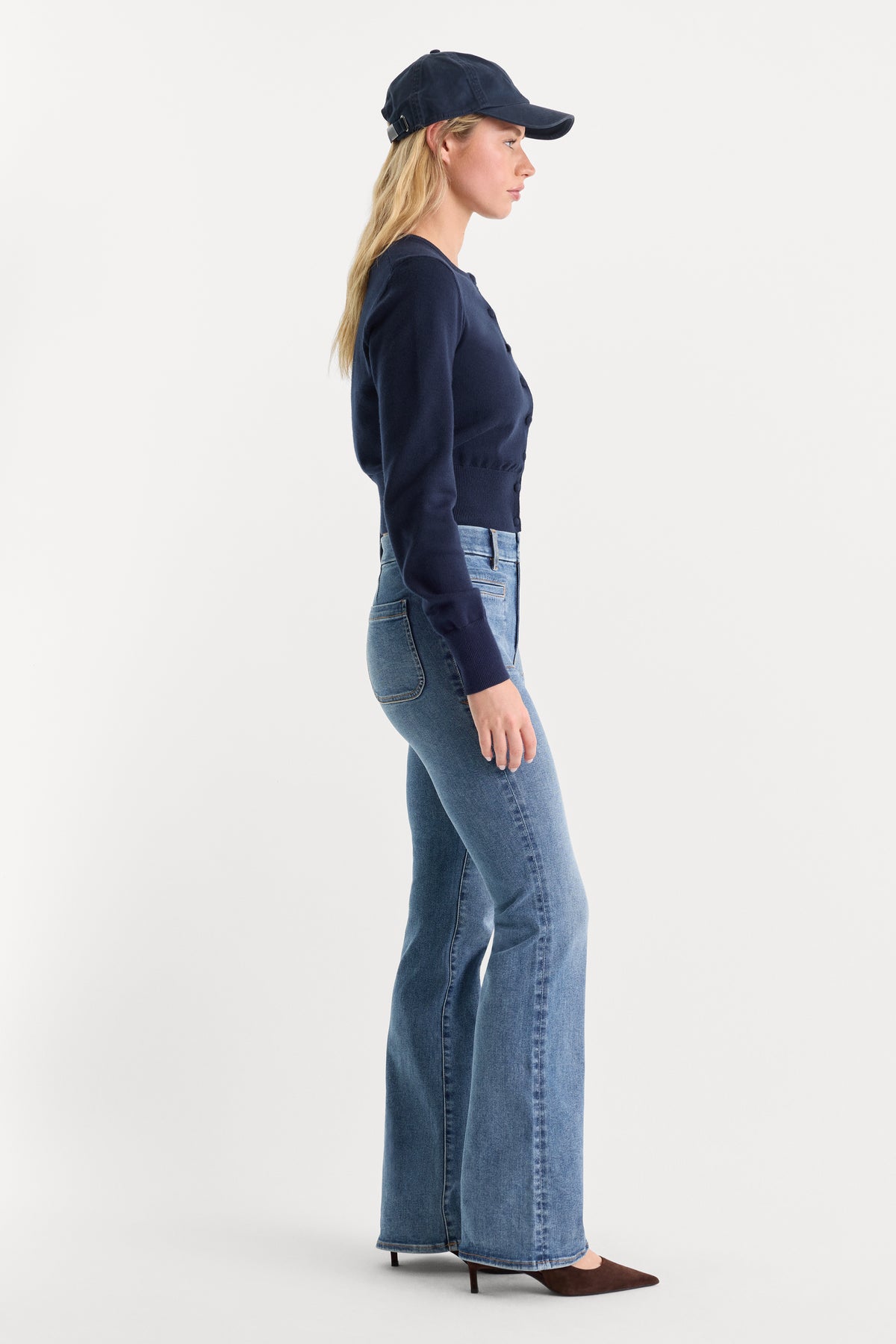 ALWAYS FITS GOOD CLASSIC BOOTCUT JEANS | TAWNY-3 | GOOD AMERICAN | MODEL_A