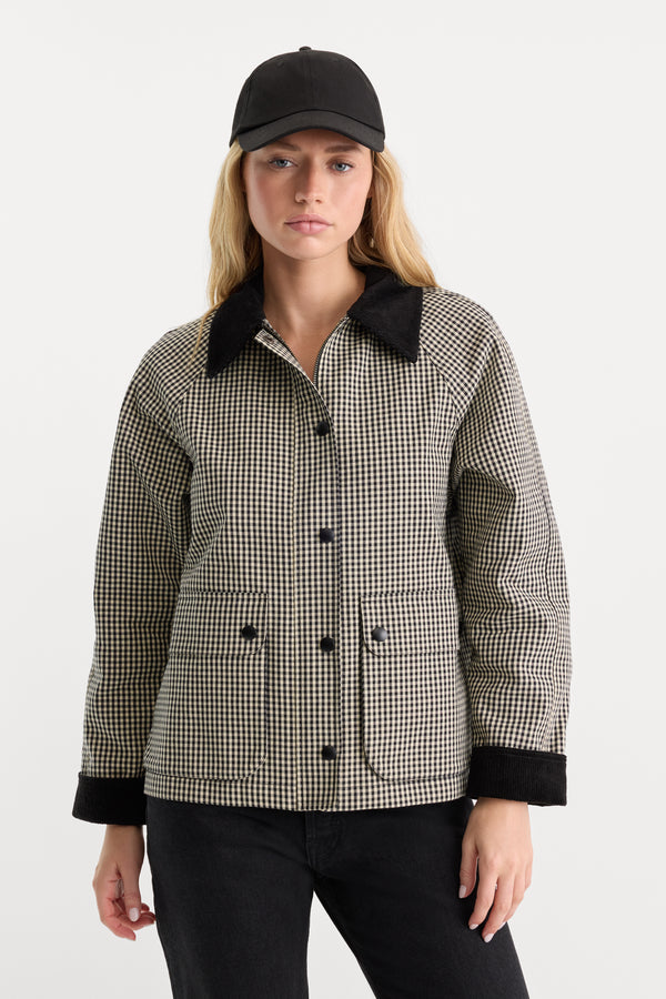 THE HERITAGE JACKET | BLACK CHECK