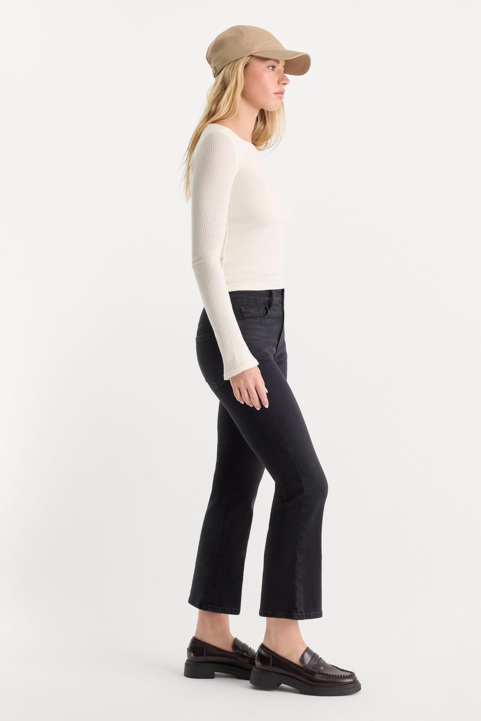 GOOD LEGS CROP MINI BOOT JEANS | TYRE