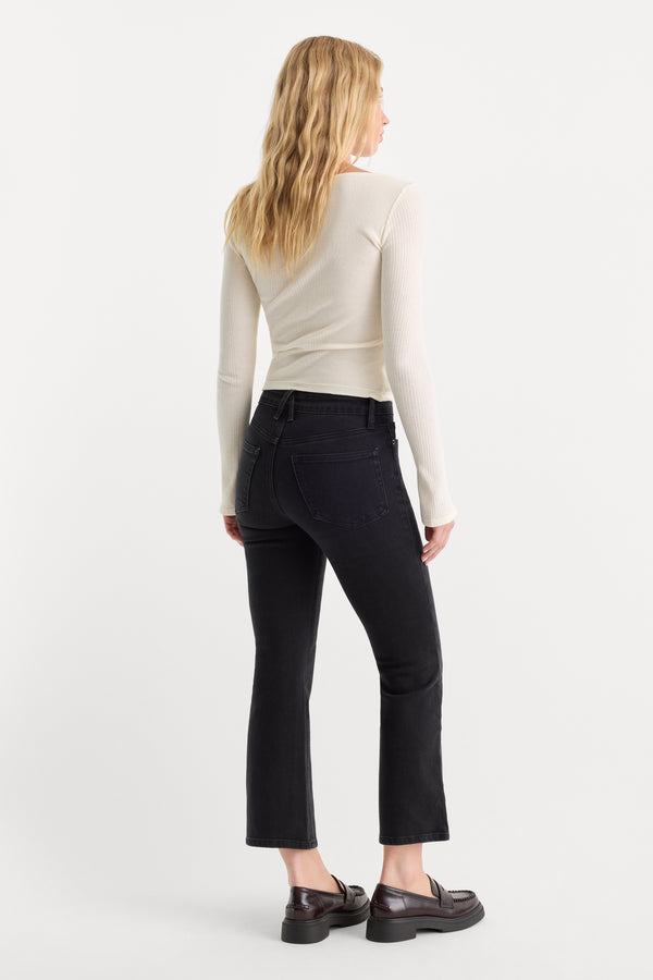 GOOD LEGS CROP MINI BOOT JEANS | TYRE