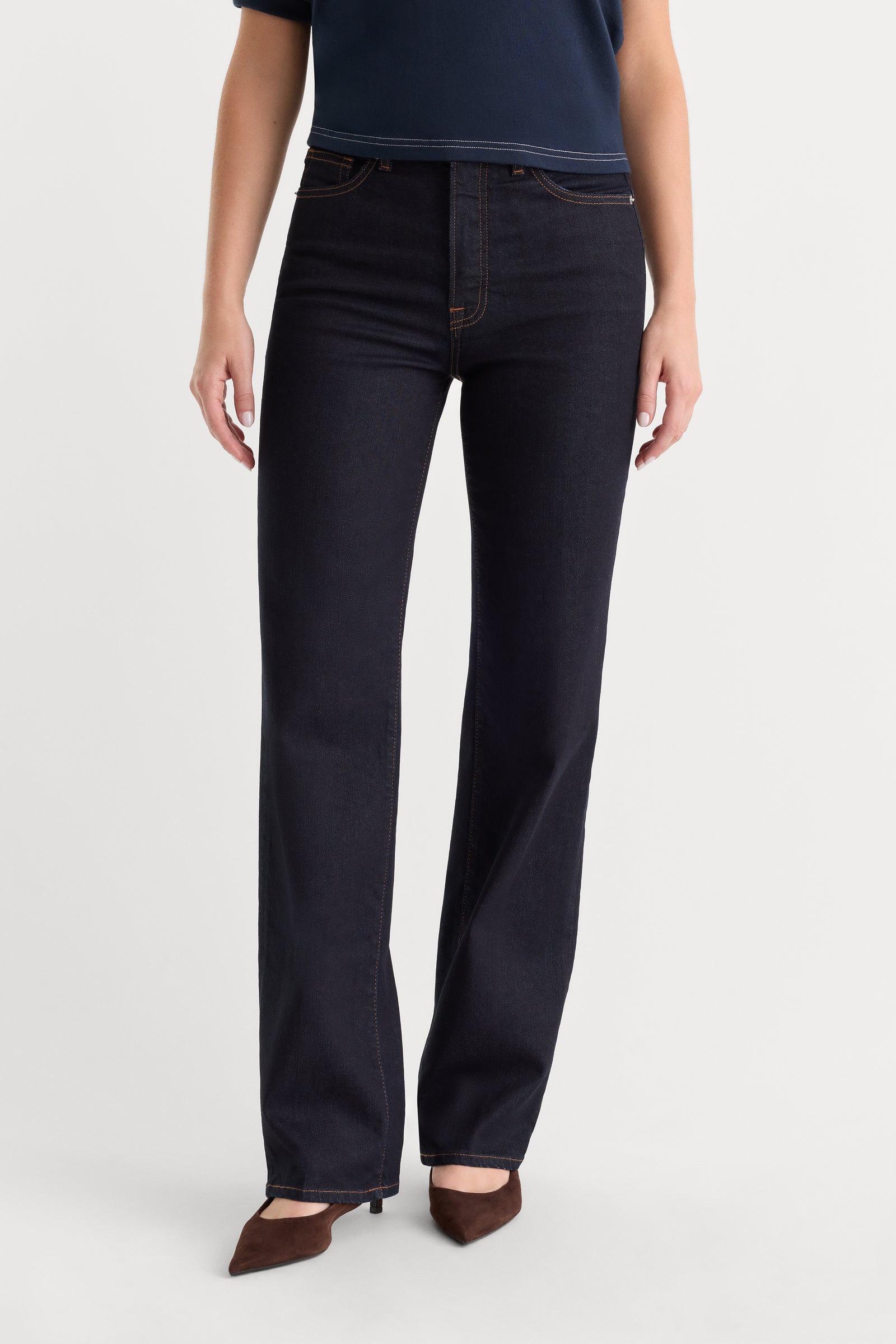 GOOD TRUE STRAIGHT JEANS | RINSE