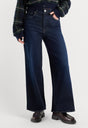 GOOD WAIST PALAZZO ANKLE JEANS | RINSE-2 | GOOD AMERICAN | MODEL