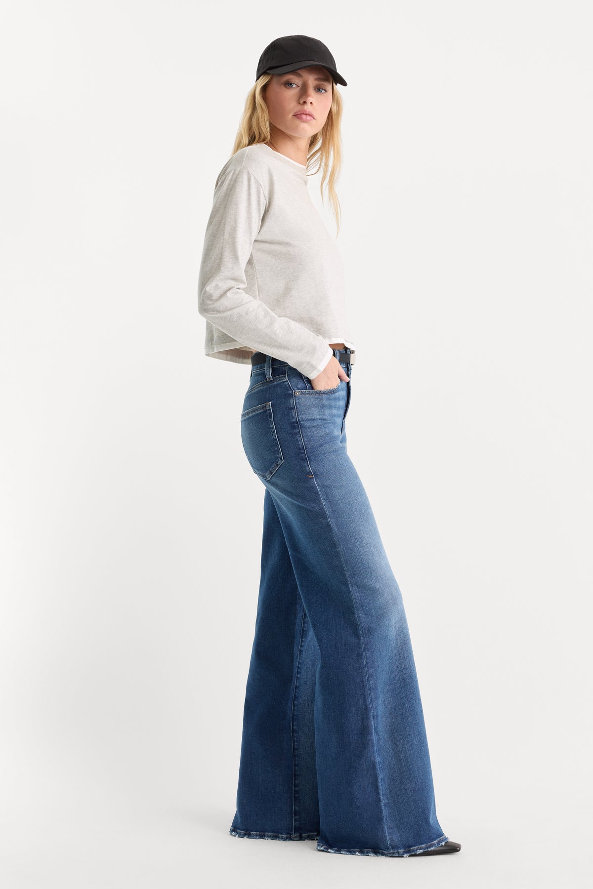 GOOD WAIST PALAZZO JEANS | RIDICULE