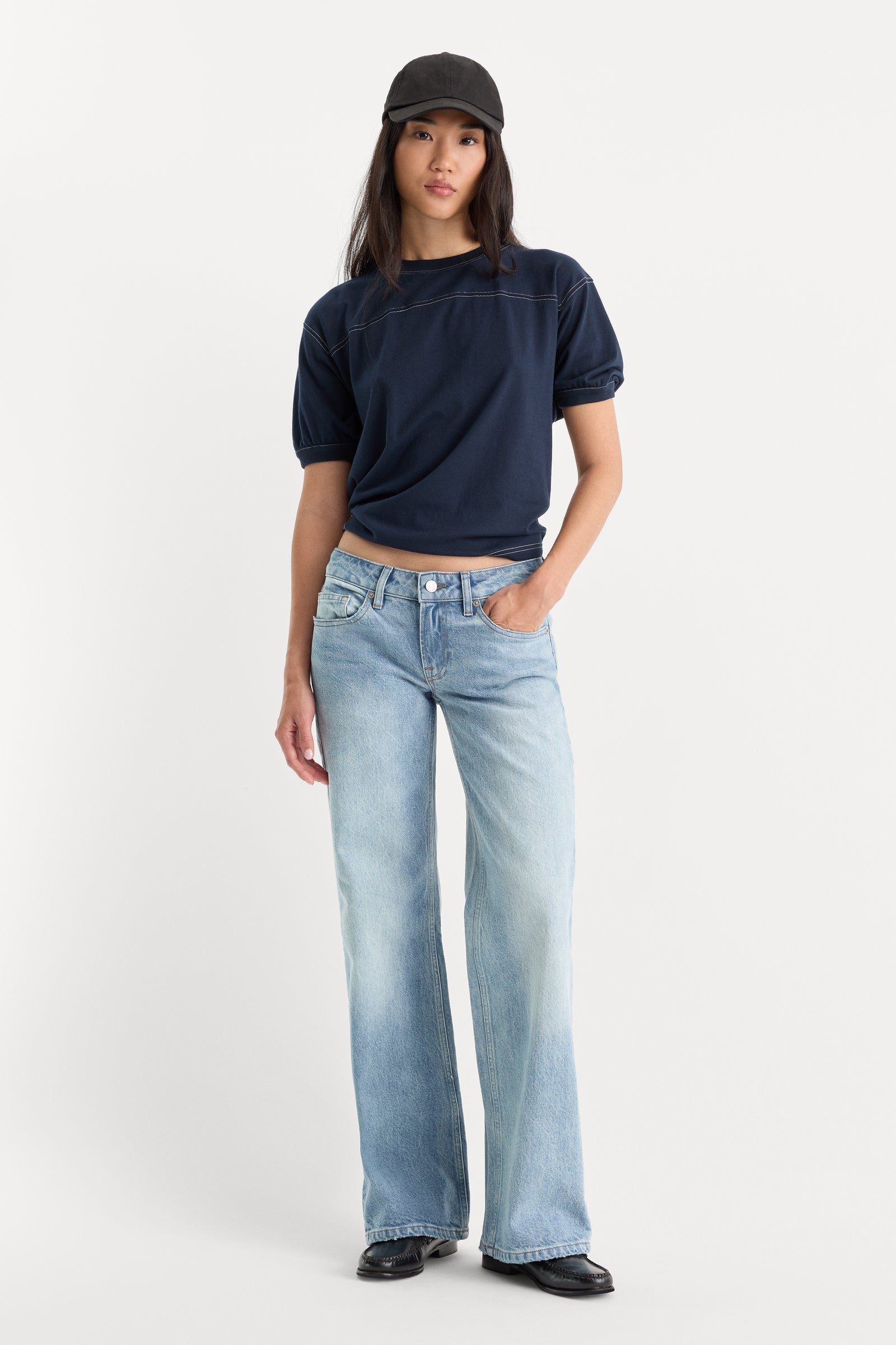 VINTAGE LOW LOOSE JEANS | VALE