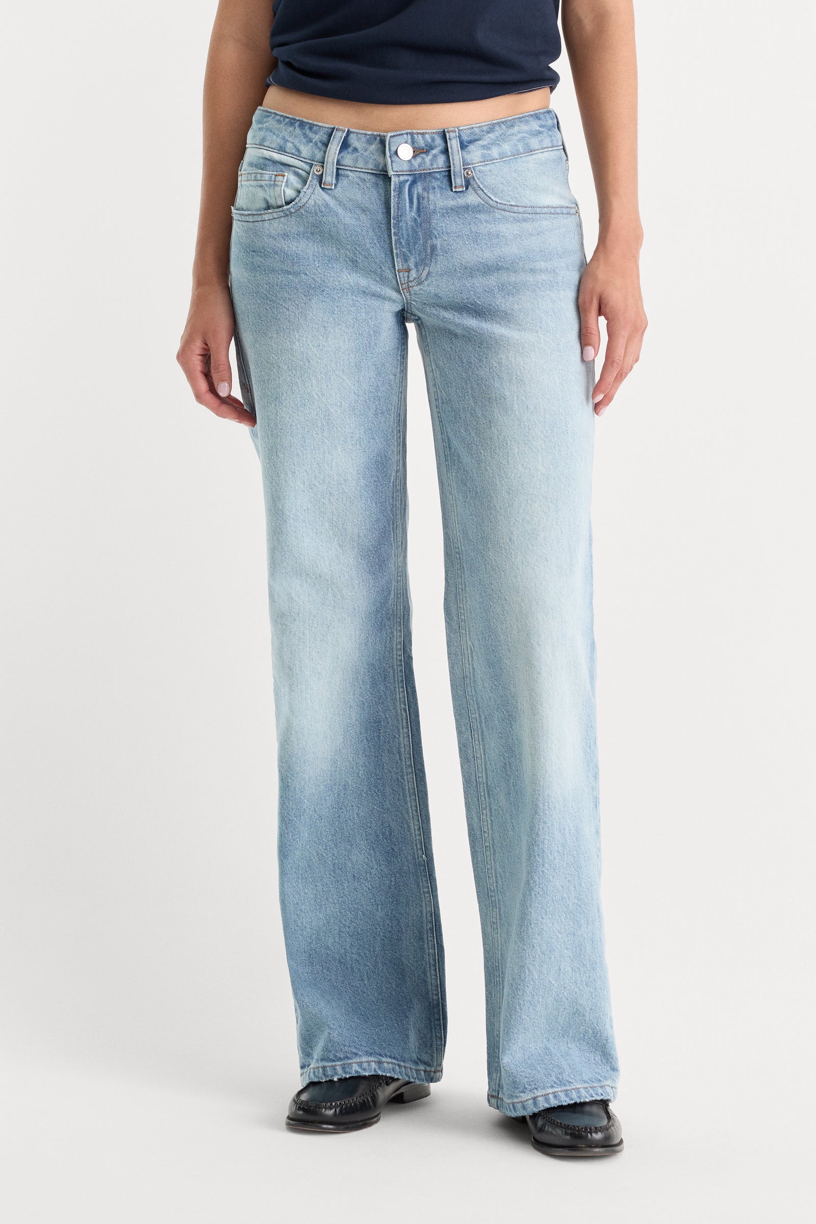 VINTAGE LOW LOOSE JEANS | VALE