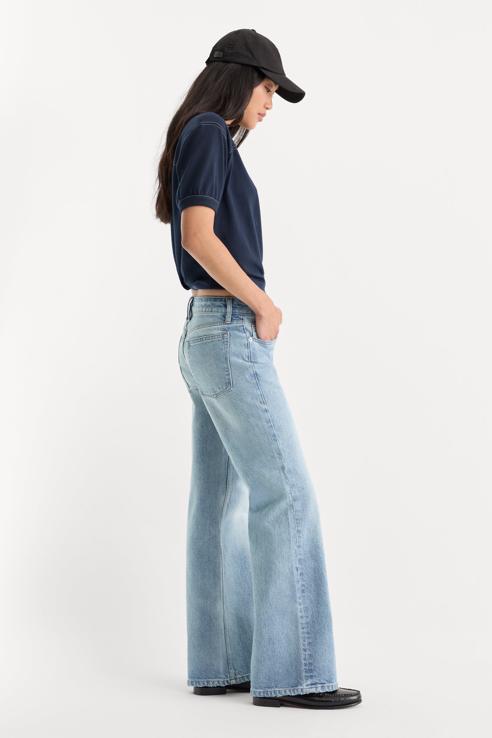VINTAGE LOW LOOSE JEANS | VALE