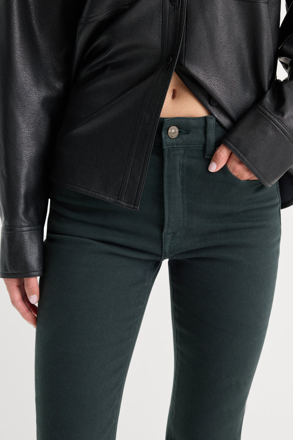 GOOD CLASSIC BOOTCUT JEANS | FOREST GREEN