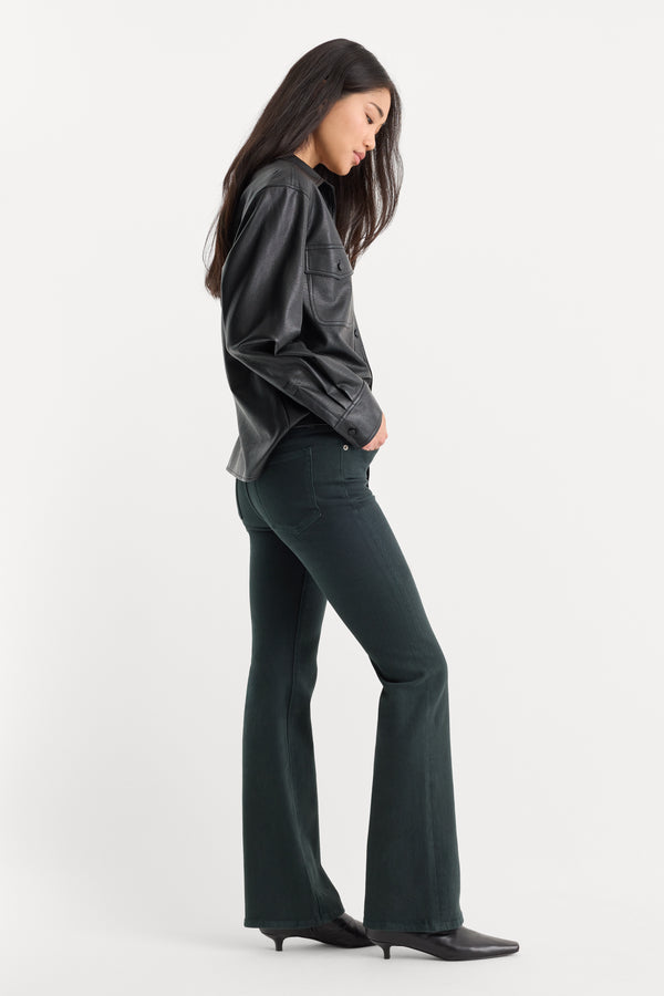 GOOD CLASSIC BOOTCUT JEANS | FOREST GREEN
