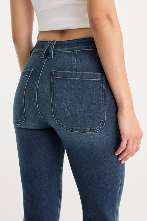 GOOD PETITE FLARE JEANS | LYRICAL