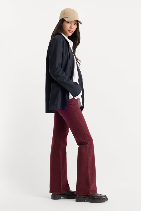 VINTAGE LOW RISE BOOTCUT JEANS | BERRY NOIR