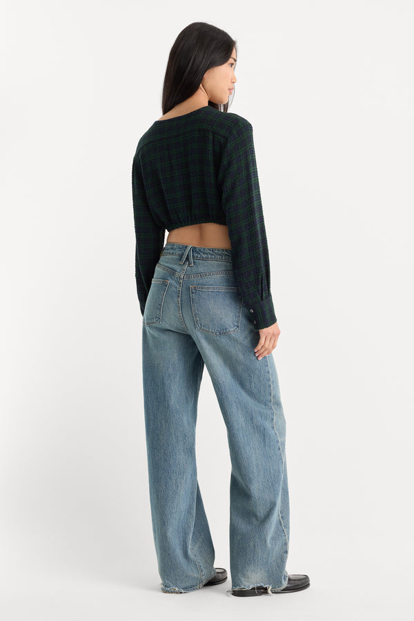 VINTAGE WIDE JEANS | OAK