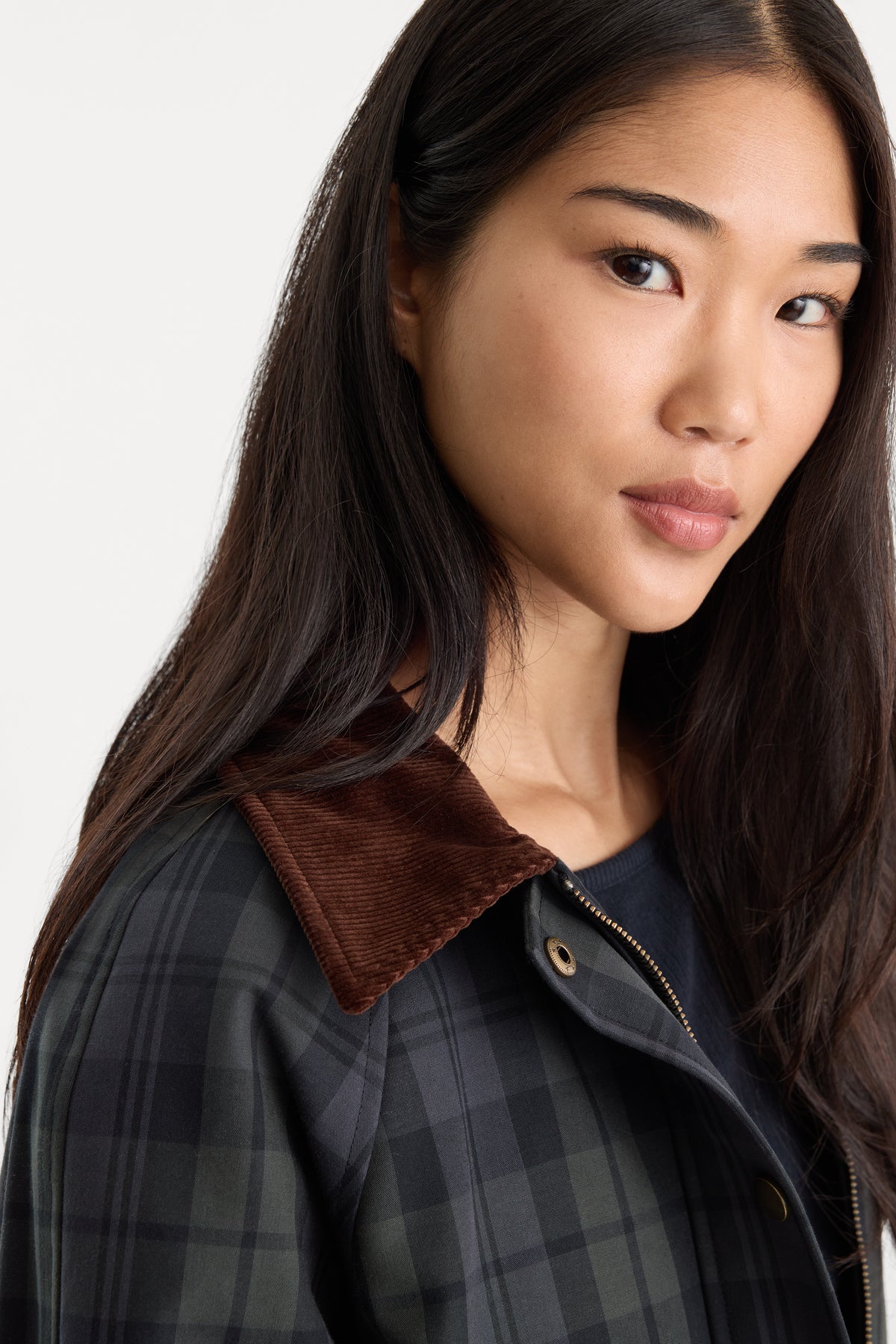 THE HERITAGE JACKET | NAVY AND GREEN PLAID