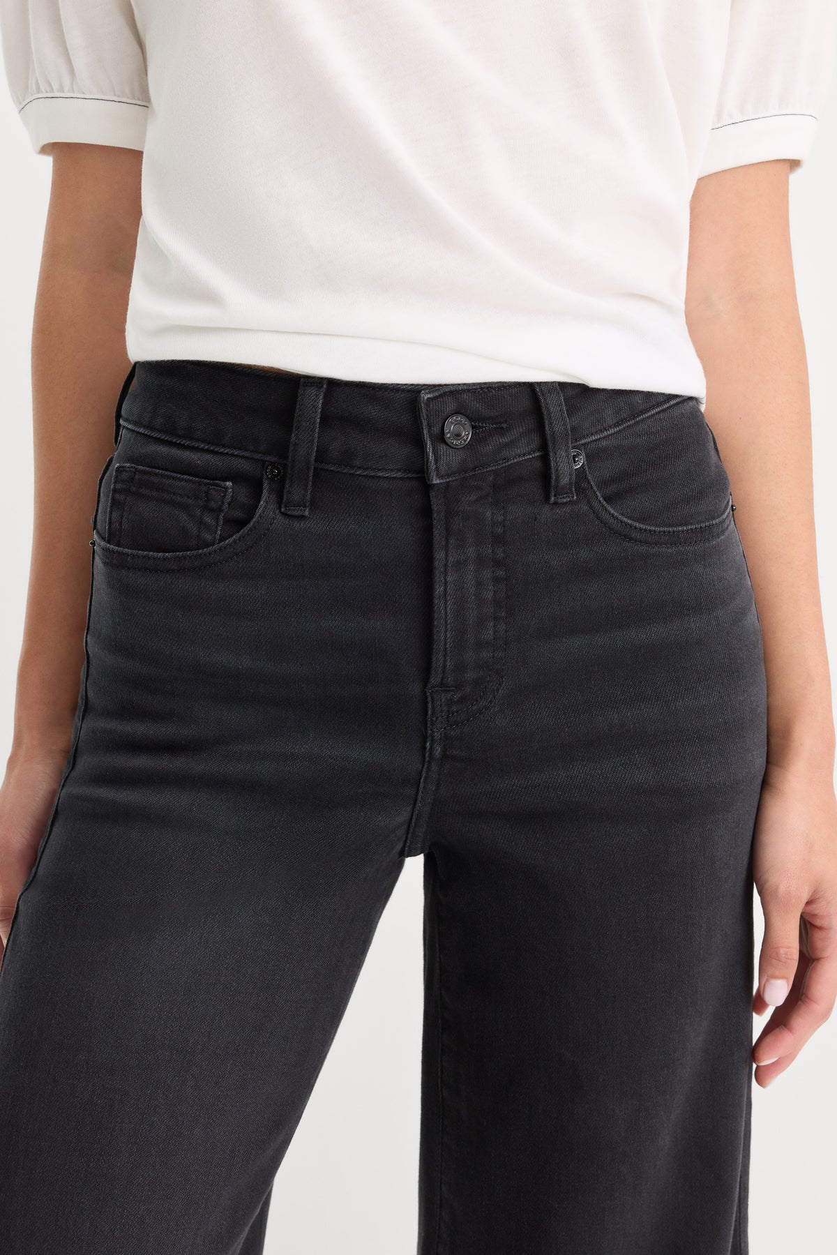 GOOD WAIST PALAZZO ANKLE JEANS | TYRE
