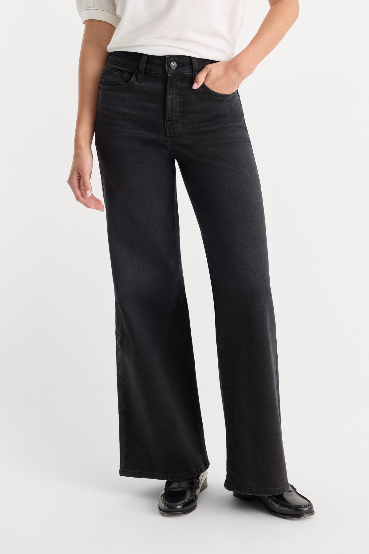 GOOD WAIST PALAZZO ANKLE JEANS | TYRE