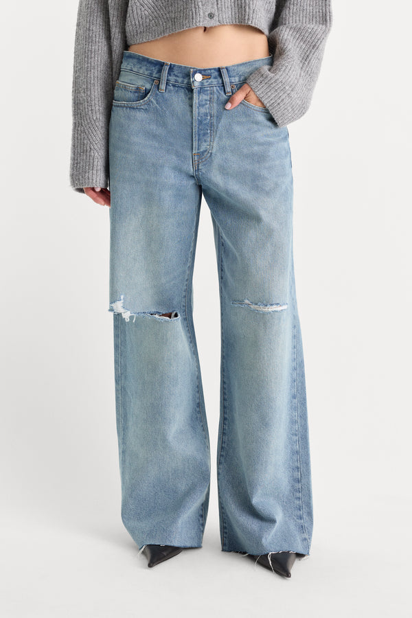 VINTAGE LOW SLUNG BAGGY JEANS | TERRA
