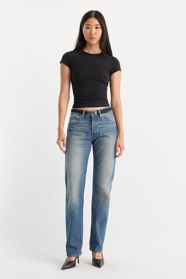 VINTAGE STRAIGHT JEANS | INDIGO1282