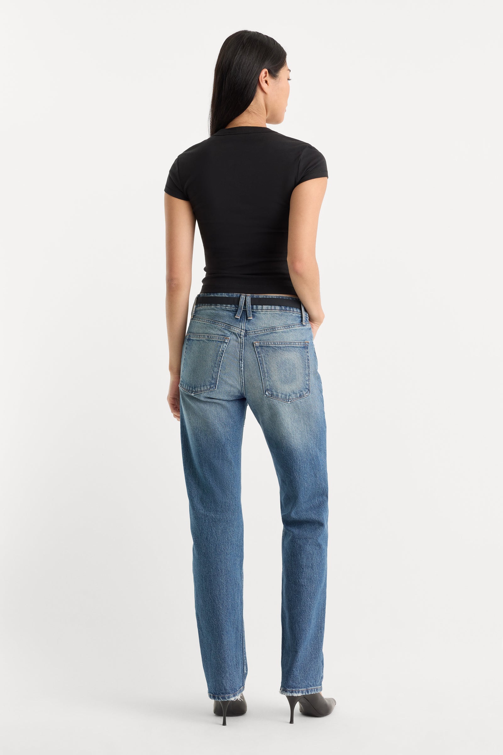 VINTAGE STRAIGHT JEANS | INDIGO1282