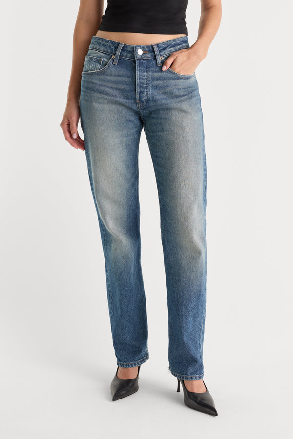 VINTAGE STRAIGHT JEANS | INDIGO1282
