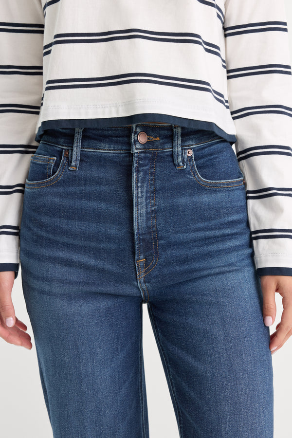 GOOD TRUE STRAIGHT JEANS | INDIGO1230