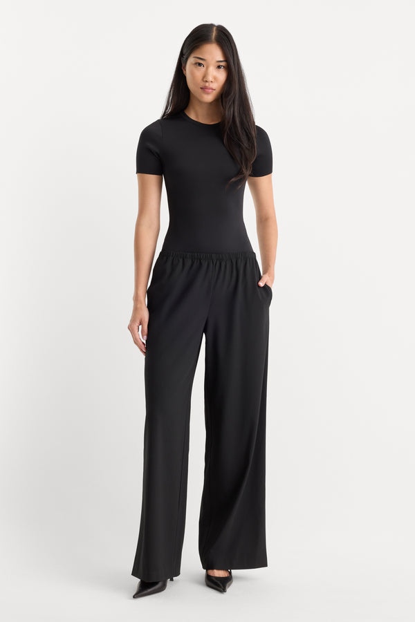 THE SCULPTING MODERN BODYSUIT| BLACK