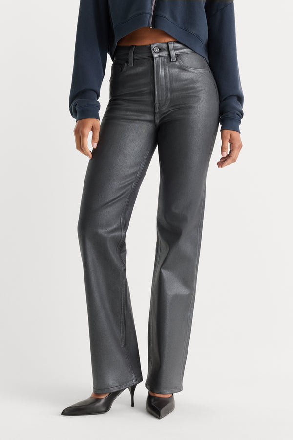 COATED GOOD TRUE STRAIGHT JEANS | RUNE