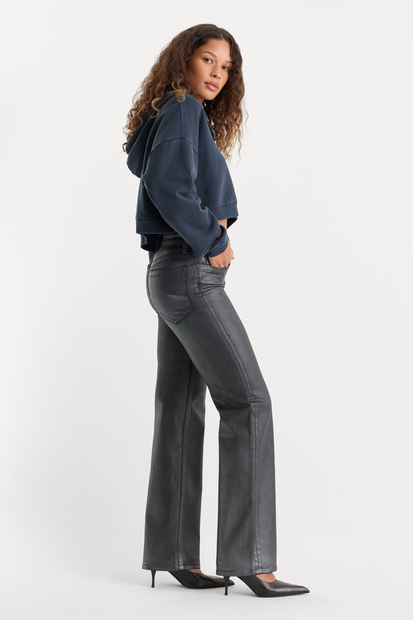 COATED GOOD TRUE STRAIGHT JEANS | RUNE