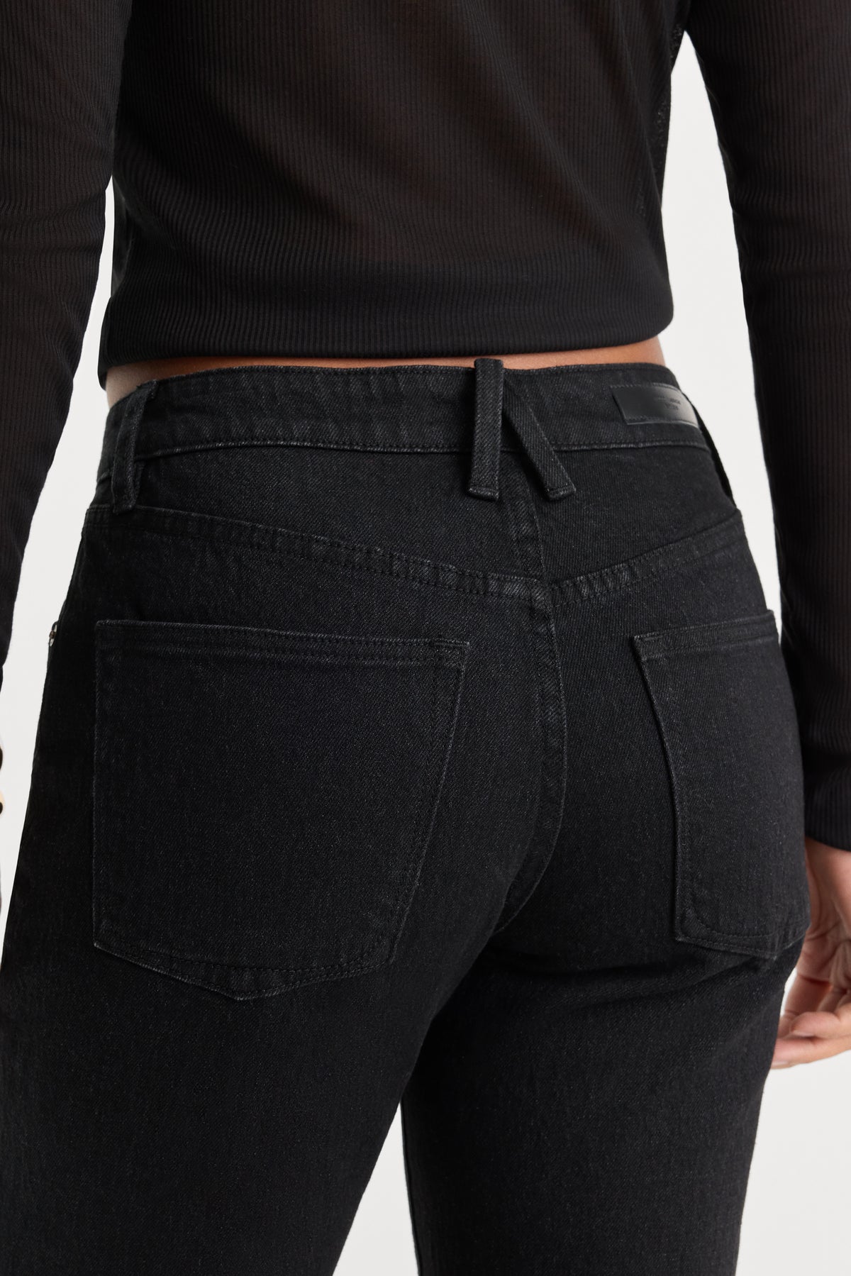 VINTAGE STRAIGHT ANKLE JEANS | ASPHALT