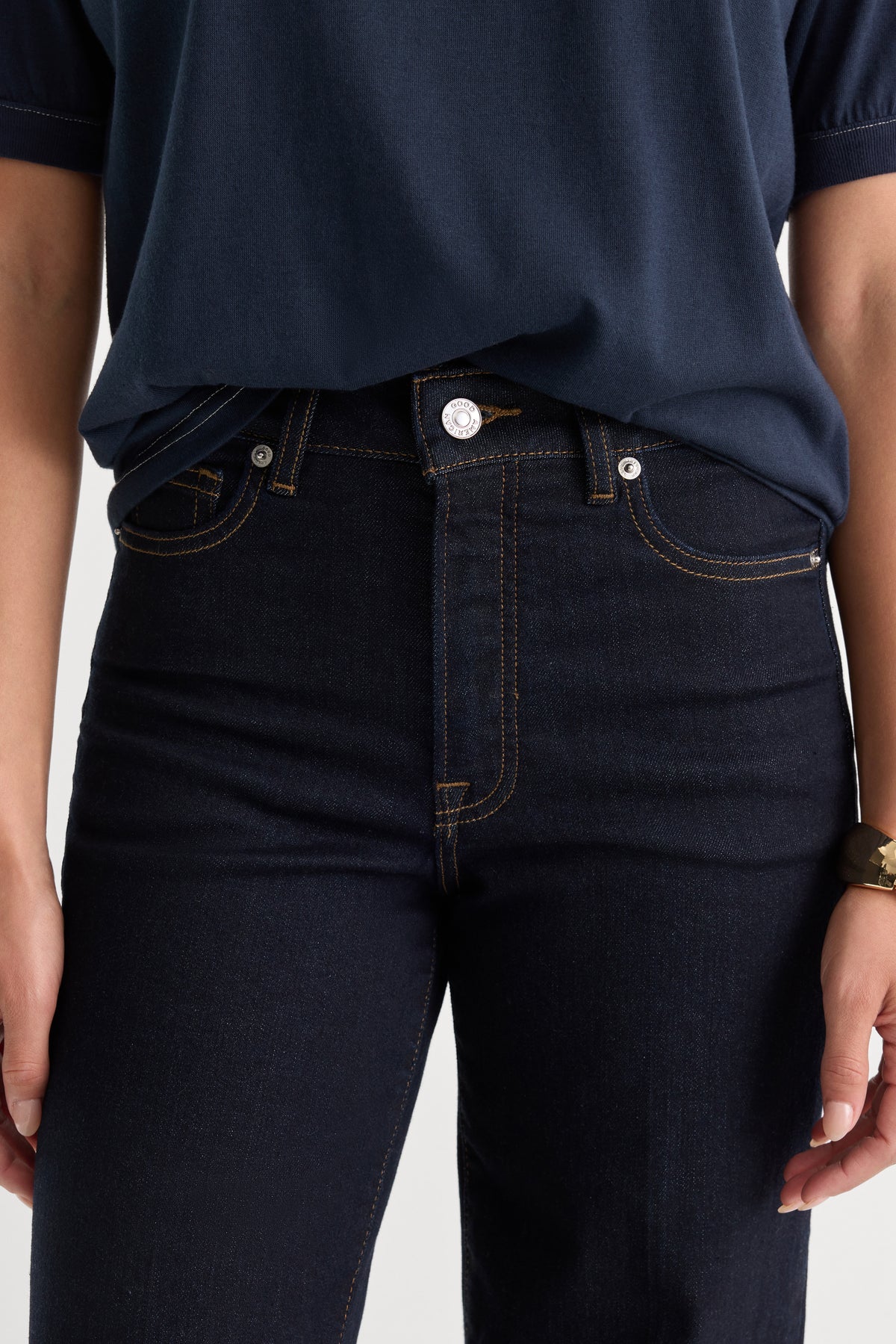 GOOD WAIST PALAZZO JEANS | RINSE