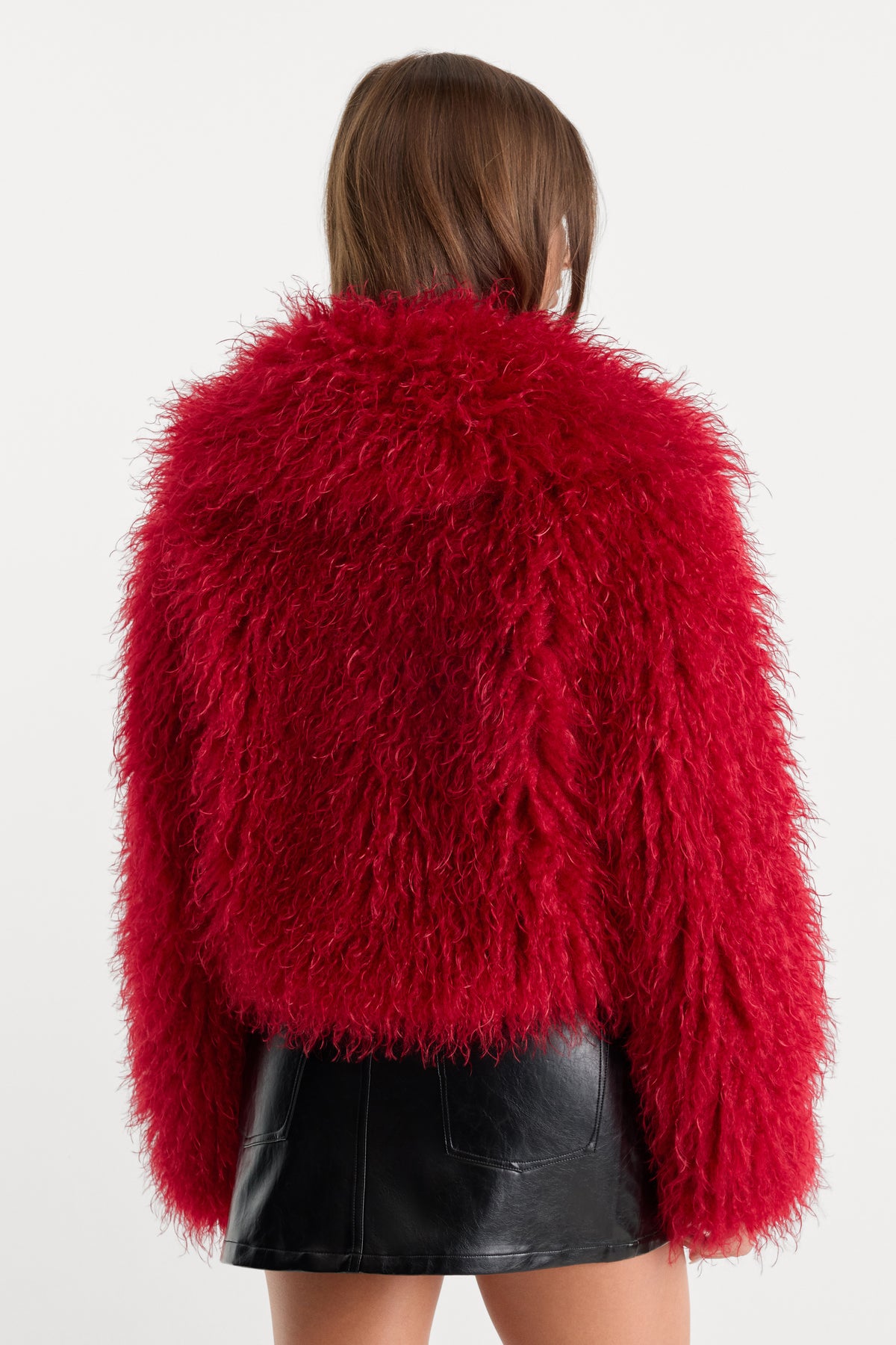THE FAUX FUR COAT | CARMINE-4 | GOOD AMERICAN | MODEL_A