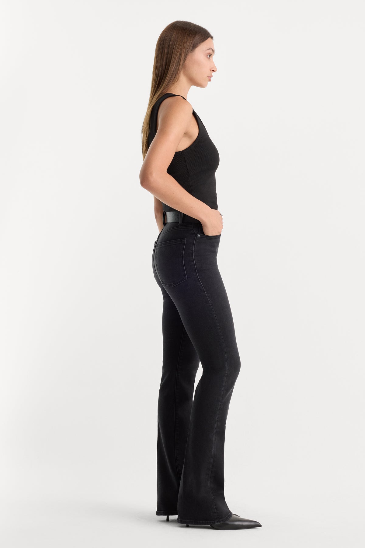 GOOD CLASSIC BOOTCUT JEANS | NOVA-4 | GOOD AMERICAN | MODEL_A