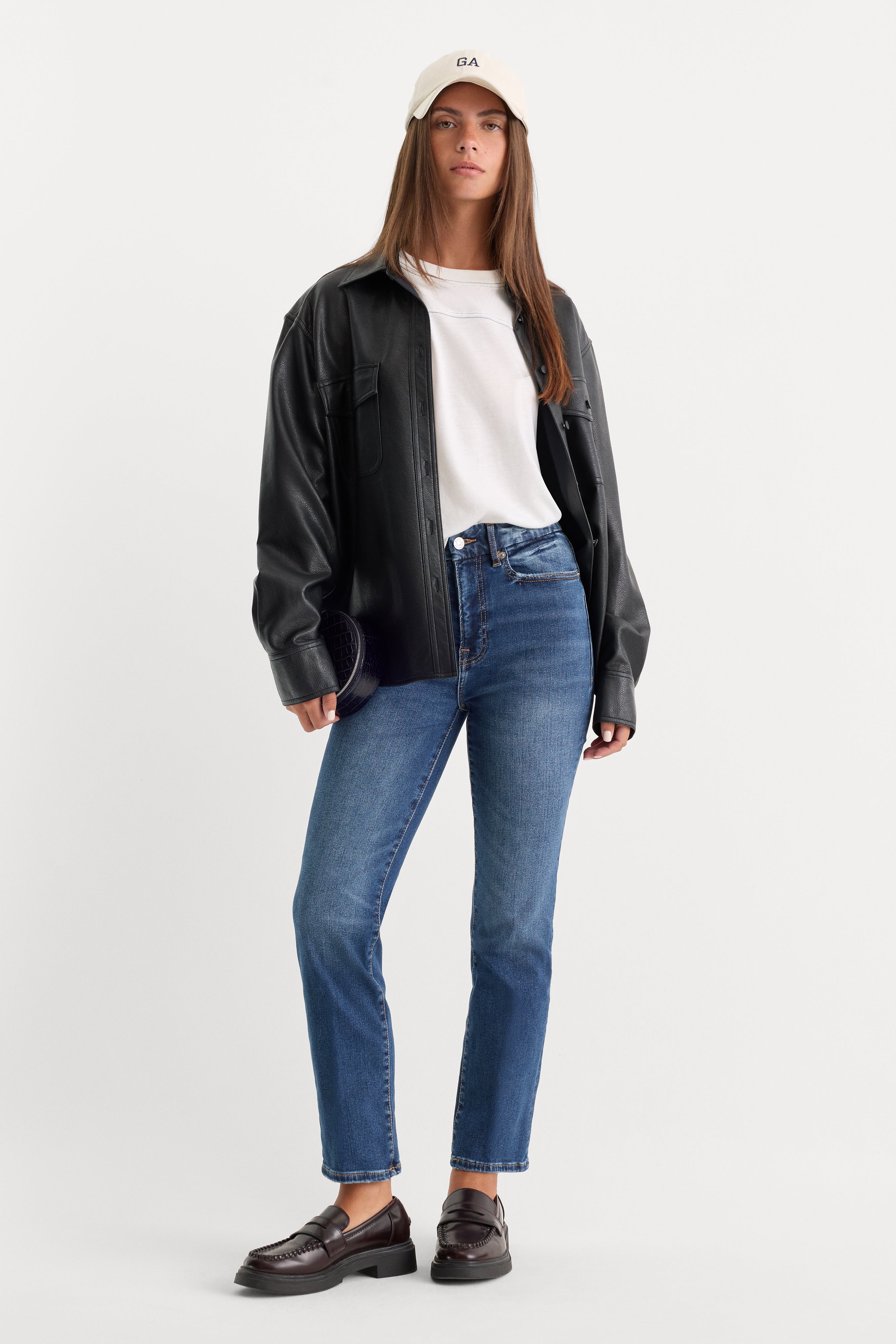 JEANIUS ZIP UP HOODIE | BLACK430 – GOOD AMERICAN