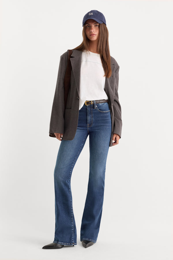 ALWAYS FITS GOOD PETITE BOOTCUT JEANS | INDIGO446