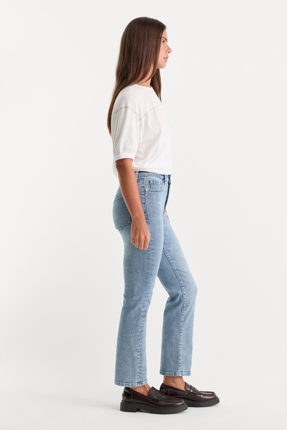 GOOD LEGS STRAIGHT JEANS | INDIGO1154-4 | GOOD AMERICAN | MODEL_A