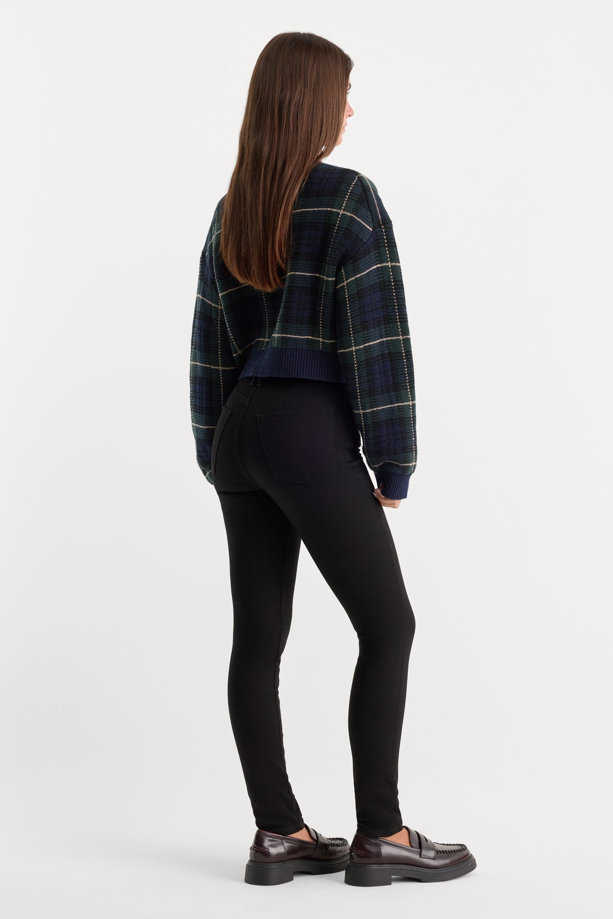 NEVER FADE GOOD LEGS SKINNY JEANS | BLACK-3 | GOOD AMERICAN | MODEL_A