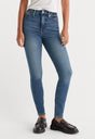 GOOD WAIST SKINNY COMPRESSION JEANS | INDIGO312-2 | GOOD AMERICAN | MODEL