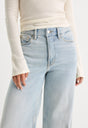 GOOD SKATE WIDE LEG JEANS | INDIGO634-4 | GOOD AMERICAN | MODEL
