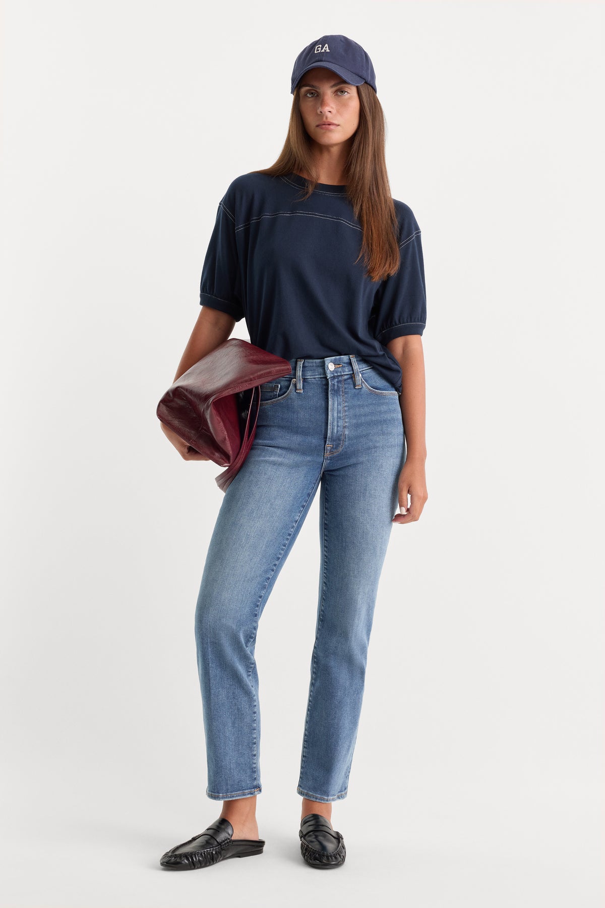 ALWAYS FITS GOOD LEGS STRAIGHT JEANS LONG | INDIGO316