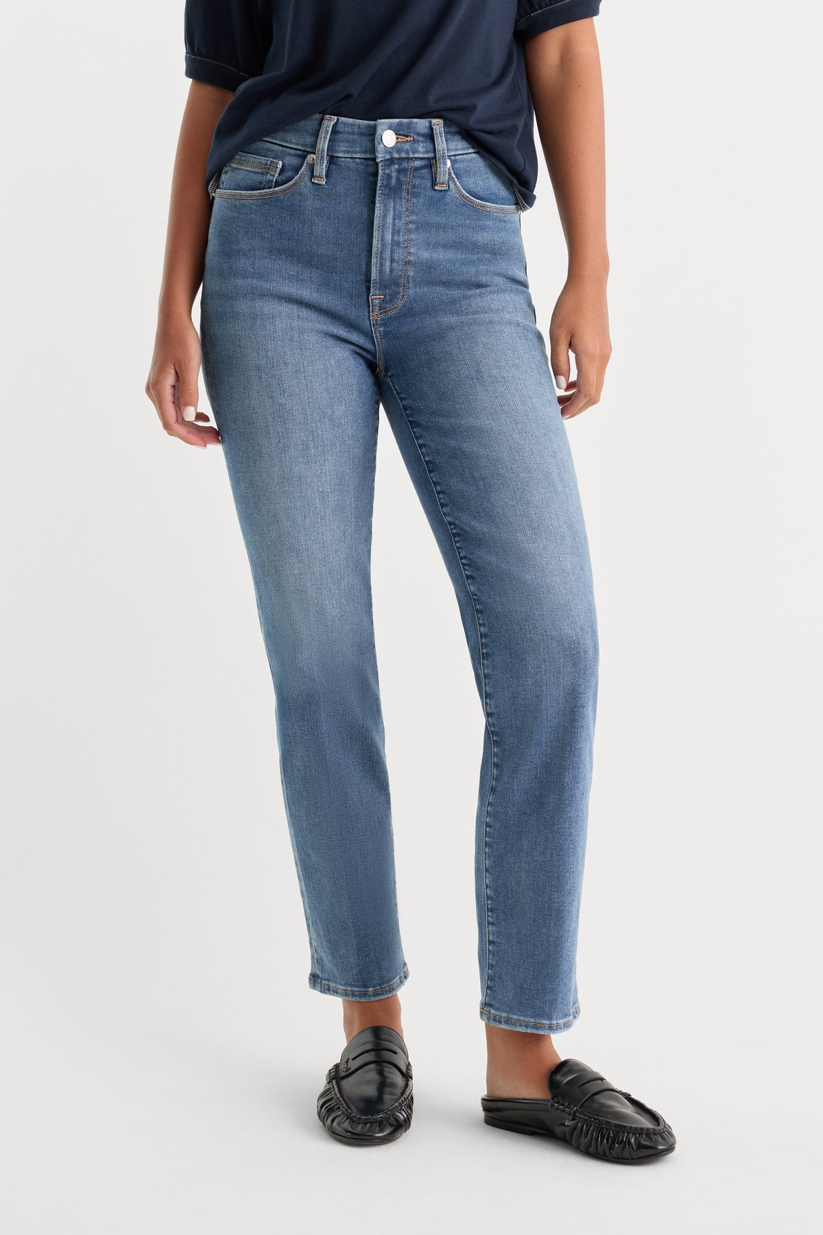 ALWAYS FITS GOOD LEGS STRAIGHT JEANS LONG | INDIGO316