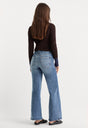 ALWAYS FITS SLIM PALAZZO JEANS | TAWNY-8 | GOOD AMERICAN | MODEL