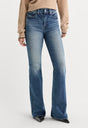 ALWAYS FITS GOOD LEGS FLARE JEANS | INDIGO1071-2 | GOOD AMERICAN | MODEL