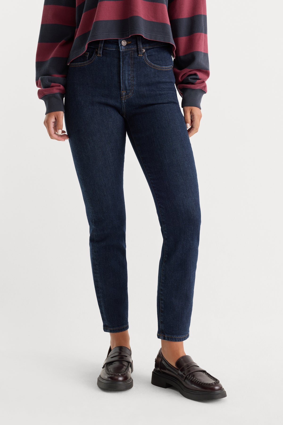 GOOD PETITE STRAIGHT JEANS | INDIGO1153