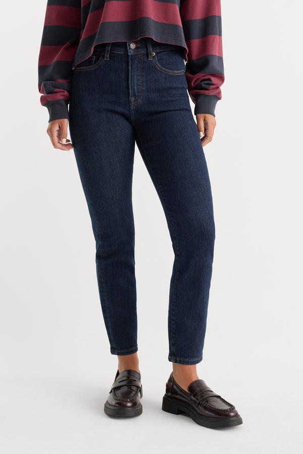 GOOD PETITE STRAIGHT JEANS | INDIGO1153