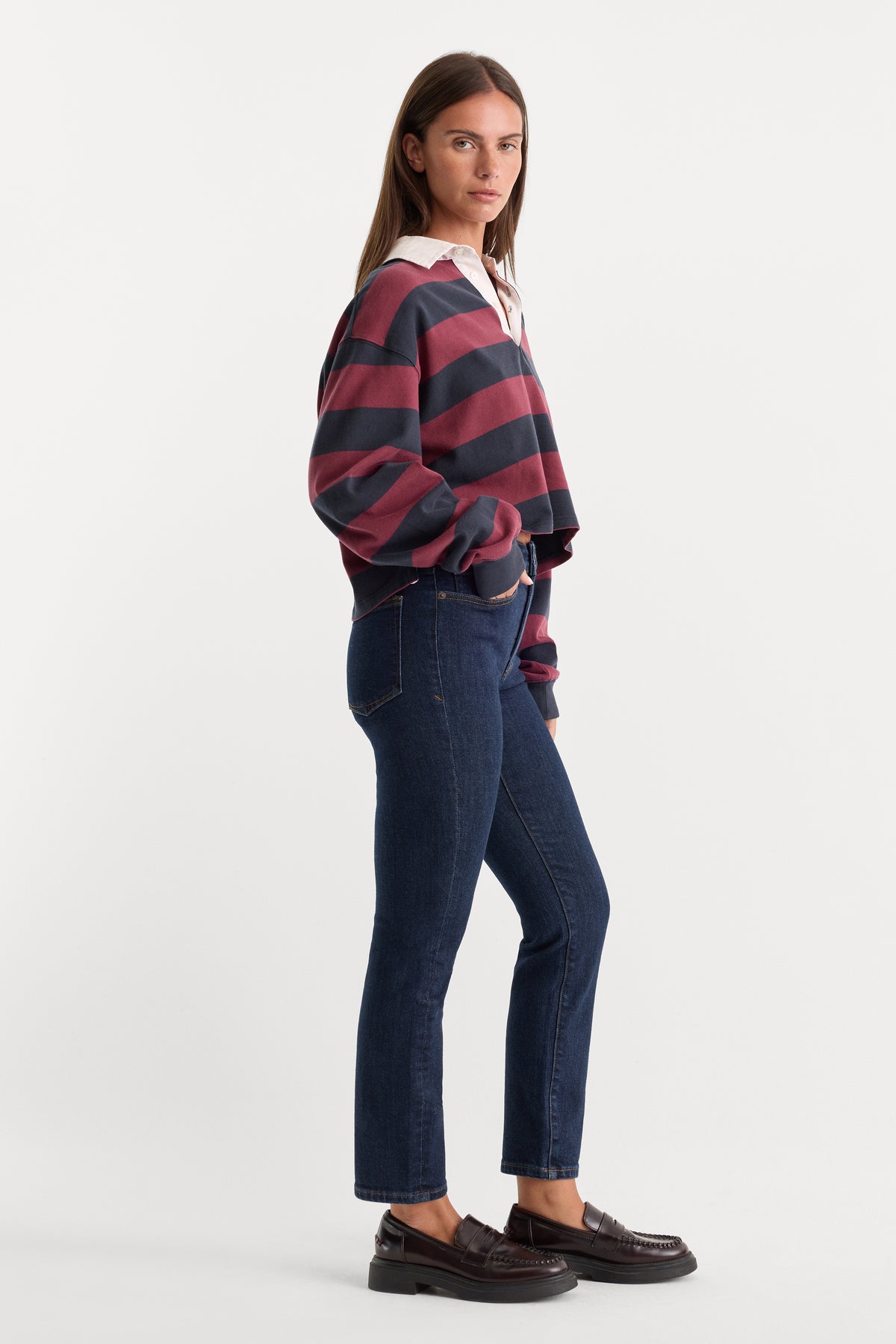 GOOD PETITE STRAIGHT JEANS | INDIGO1153