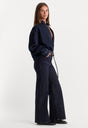 ALWAYS FITS SLIM PALAZZO JEANS | DENETHIC BLUE-2 | GOOD AMERICAN | MODEL_A