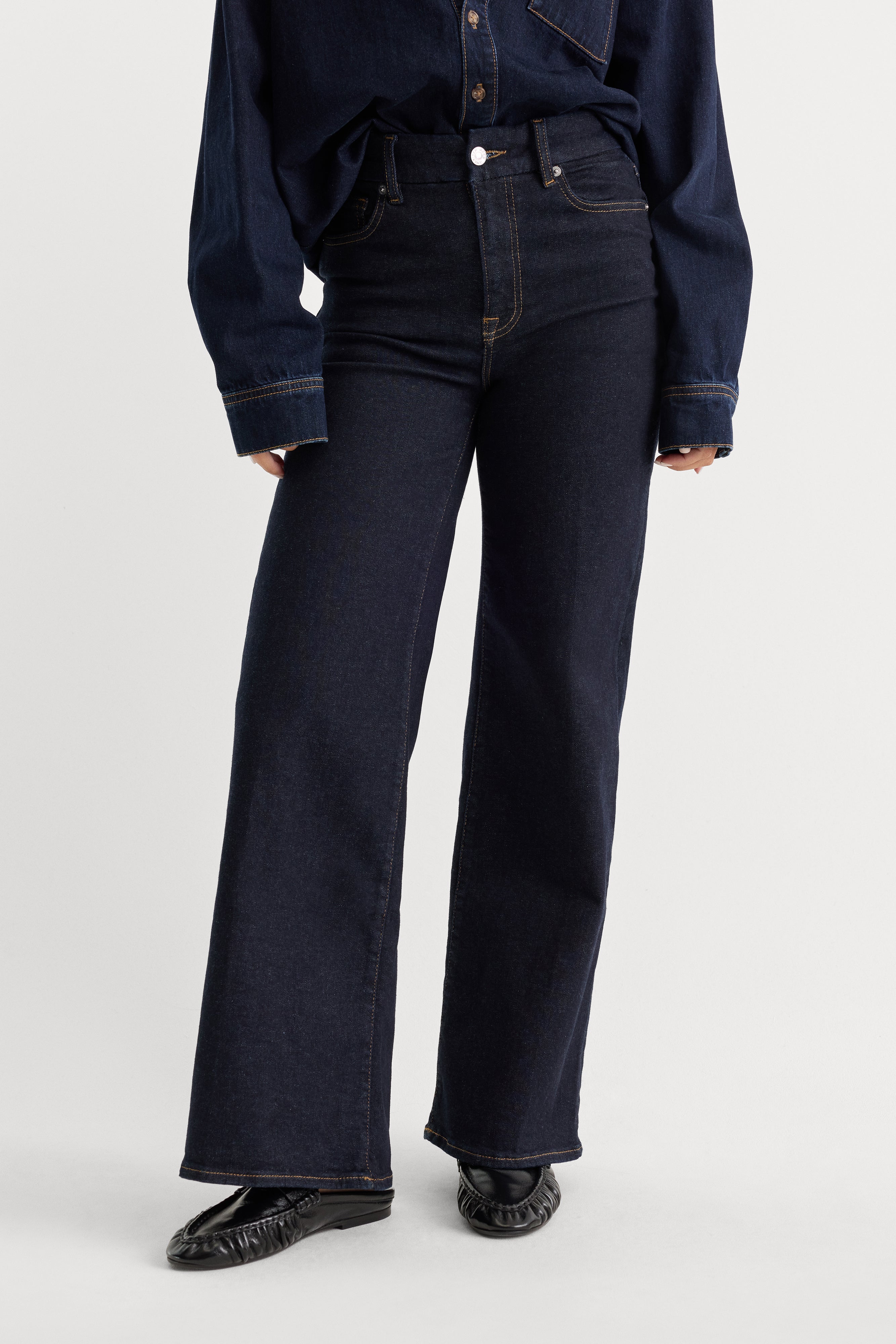 VINTAGE WIDE JEANS | INDIGO1237 – GOOD AMERICAN