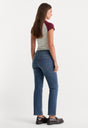 GOOD PETITE STRAIGHT JEANS | BLUE004-5 | GOOD AMERICAN | MODEL_A