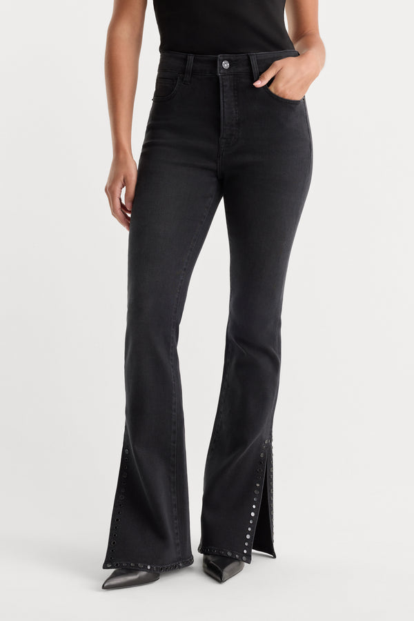 SOFT TECH STUDDED GOOD PETITE BOOTCUT JEANS | PAVEMENT