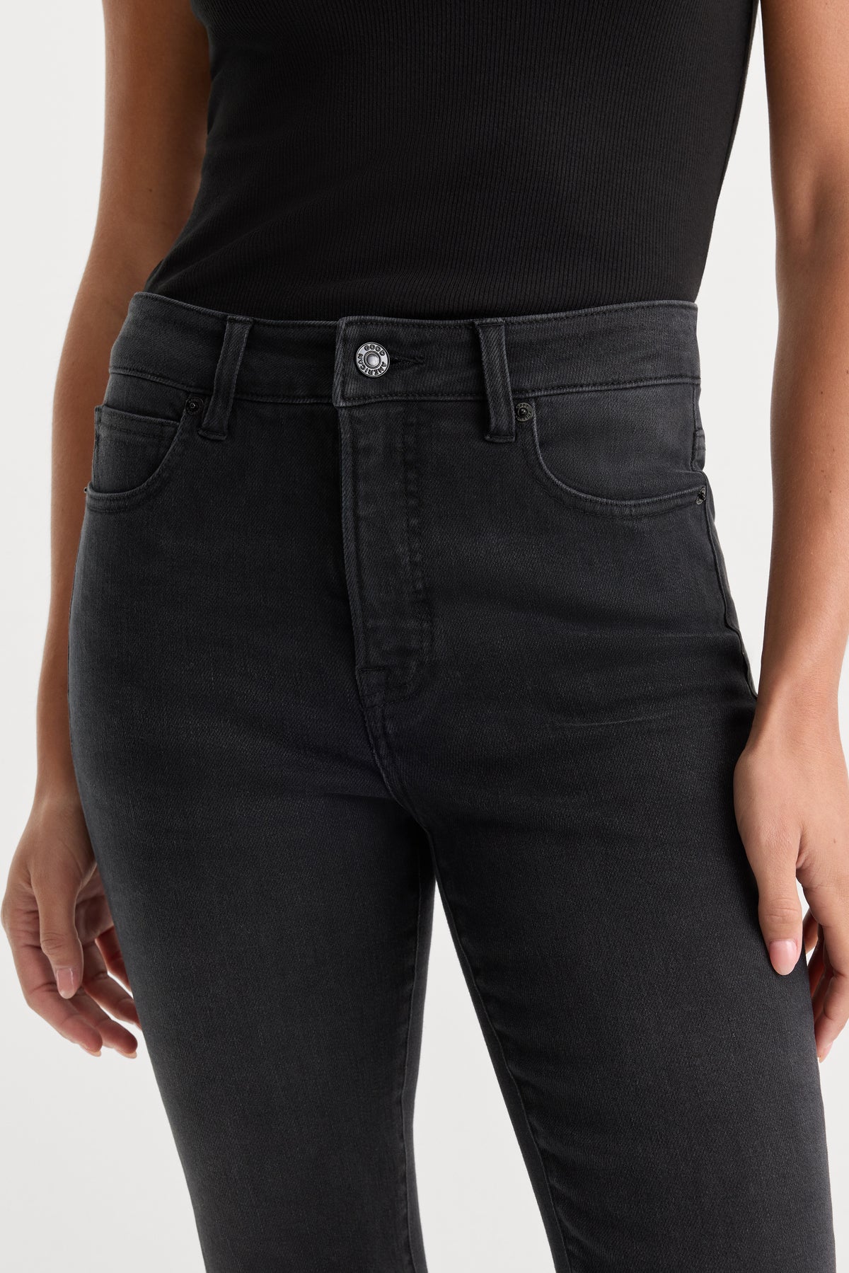 SOFT TECH STUDDED GOOD PETITE BOOTCUT JEANS | PAVEMENT