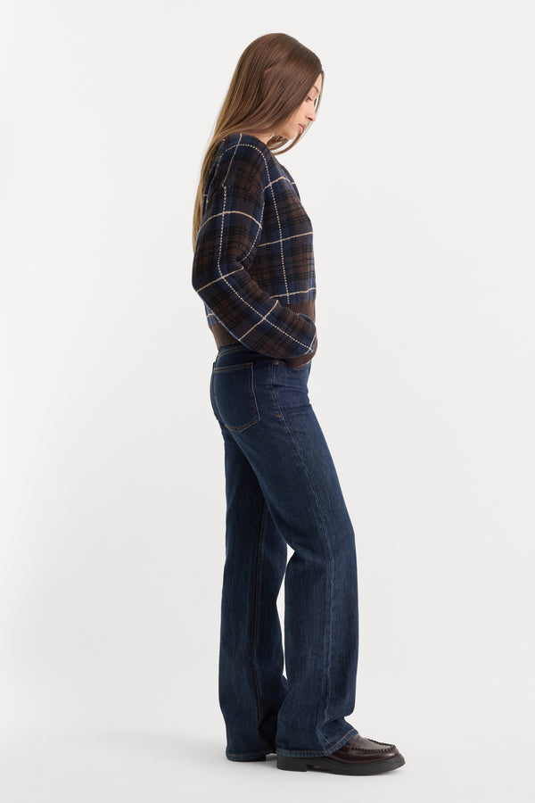 VINTAGE LOW RISE BOOTCUT JEANS | RINSE-2 | GOOD AMERICAN | MODEL_A