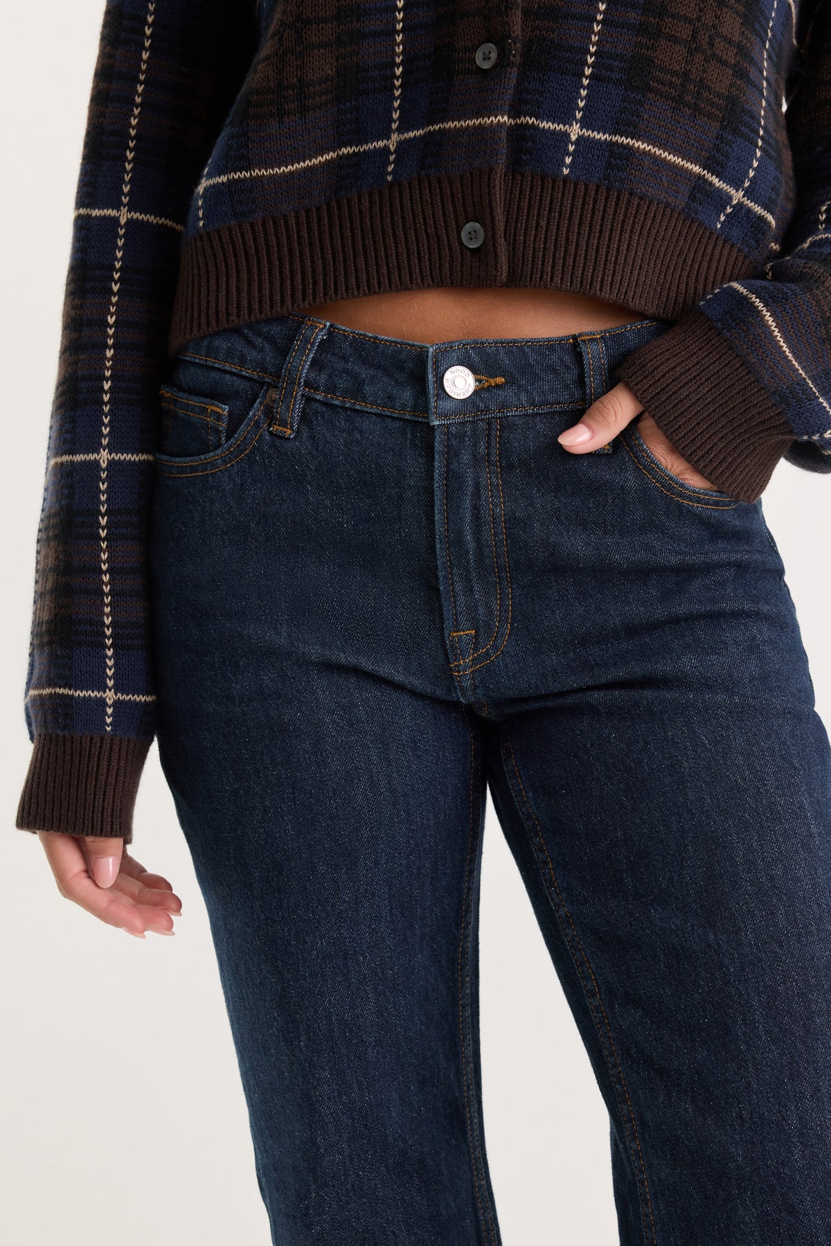 VINTAGE LOW RISE BOOTCUT JEANS | RINSE-3 | GOOD AMERICAN | MODEL_A